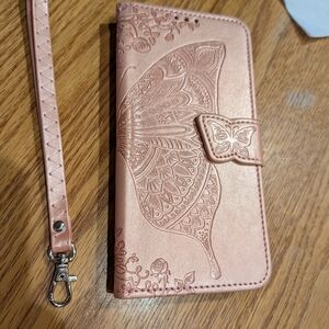 Google Rose Gold Butterfly Phone Holster